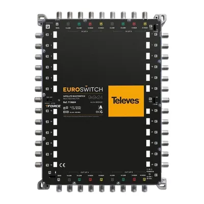 Produktbild von MSE924C Multischalter 9 Eingang 24 Ausgang, kaskadierbar, Gussgehäuse