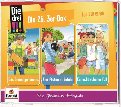 Produktbild von Die drei 3er Box - Folgen 78-80 (3 Audio-CDs)