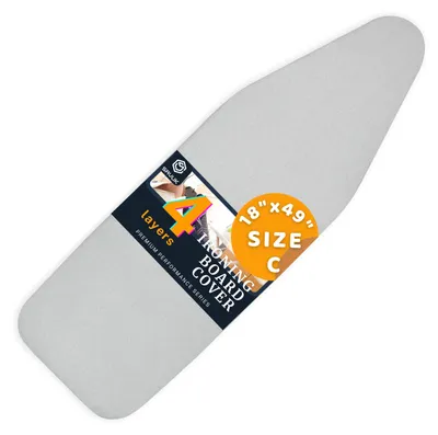 Immagine prodotto di Coperture e imbottiture per piani da stiro SAVUK, di ampie dimensioni, con elastico regolabile
