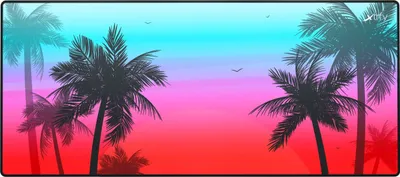 Image de Tapis de souris CHERRY GP5 Miami XL miami edition
