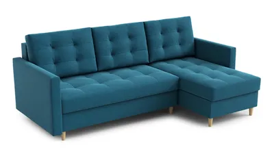 Produktbild von FurMeb24 - Ecksofa DIVO L - Skandinavisch , Sofa mit 2 Bettk€sten und Schlaffunktion - MALMO NEW 85