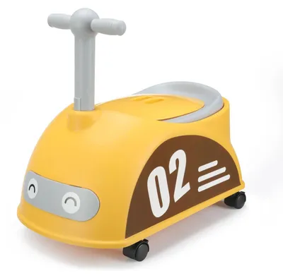 Produktbild von Kinder-Töpfchen im Auto-Design - Töpfchentrainer - Unisex - Kunststoff - Alter 25–36 Monate - Gelb