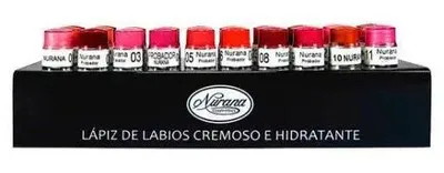 Productafbeelding van Nurana Classic Lippenpotlood Set, 72 stuks