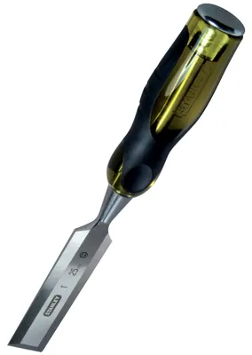 Produktbild von Stanley FATMAX Beitel, Griffmeißel, Chrom-Vanadium-Stahl, Schwarz, Gelb, Metall, Kunststoff, Gummi, 20 mm, 14,4 cm