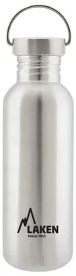Edelstahl-Trinkflasche 750 ml mit Vintage-Deckel