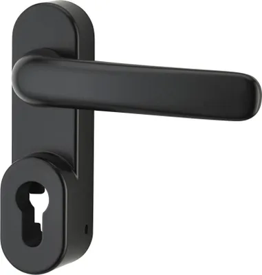 Image de Poignée de manoeuvre extérieure, sans cylindre, noir - THIRARD