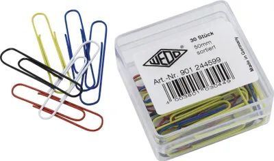 Zdjęcie produktu dla WEDO Broklammern, kunststoffummantelt, 50 mm