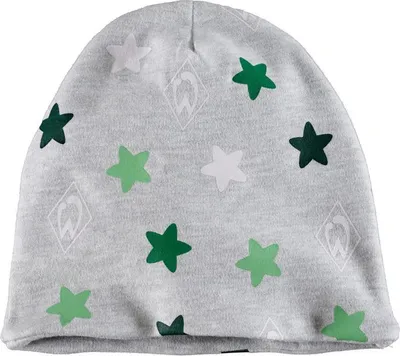 Produktbild von SV Werder Bremen GOTS Baby Beanie Sterne Gr. 43