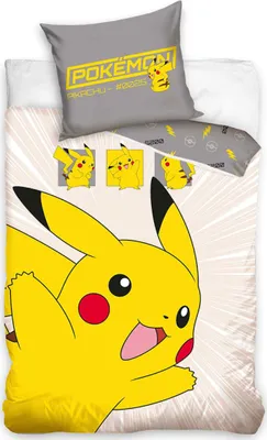 Obrázek produktu pro Dětské povlečení Pokémon Pikachu v Akci