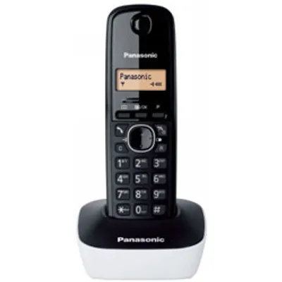 Produktbild von Panasonic KX-TG1611 Schnurlostelefon, Rufnummernanzeige, 15h Sprechzeit, DECT