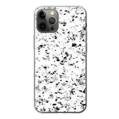Produktbild von MuchoWow® Handyhülle Schutzhülle Hülle für iPhone 13 Pro Marmor - Punkte - Weiß Silikon Softcase Handy Hülle - Handy-Tasche