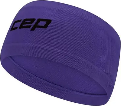 Zdjęcie produktu dla Lekka sportowa opaska na głowę do biegania uni  fioletowa Core Run CEP