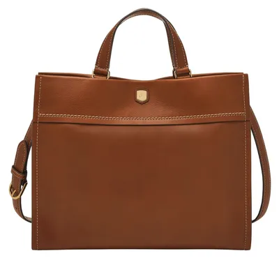 Image de FOSSIL sac shopper sac à épaule Gemma Tote Bag Brown brun