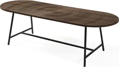 Productafbeelding van Salontafel Koffietafel Moderne bijzettafel Design tafel Tafels Hout