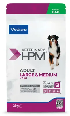 Produktbild von Virbac Adult Large & Medium Dog 3kg Trockenfutter für Hunde großer und mittlerer Rassen