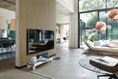 Produktbild von Meister | 1,716 m² | Akustikpaneele Eiche hell 330x2600 mm, Akustikpaneele Wandverkleidung Deckenverkleidung, Schallabsorbierend Feuchtraumgeeignet, Einfache Montage, 2 Stück 1,72 m² pro Paket
