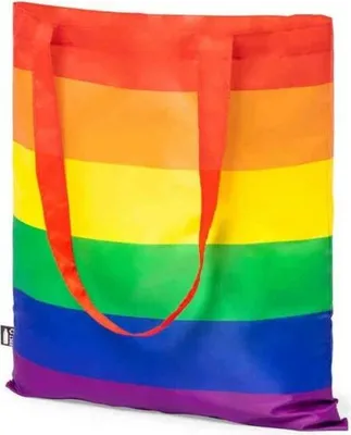 Produktbild von Pride - Regenbogen-Flagge Einkaufstasche