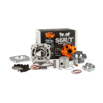 Zdjęcie produktu dla Zestaw cylindrów wyścigowych STAGE6 R/T aluminium D 47.6 70 ccm do Minarelli AM6