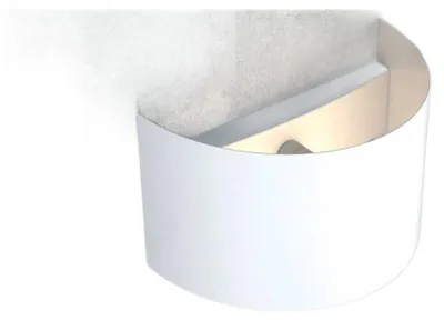 Immagine prodotto di Applique in metallo bianco moderno rotondo elegante G9 XANDER illuminazione indiretta corridoio lampada scale