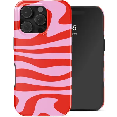Produktbild von Selencia Vivid Backcover für das Apple iPhone 16 Pro – Dream Swirl Pink