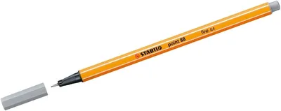 Produktbild von Fineliner - STABILO point 88 - Einzelstift - mittelgrau