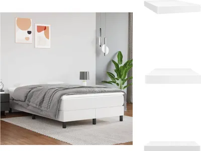 Produktbild von vidaXL Taschenfederkernmatratze Weiß 120x200x20 cm Kunstleder - Matratzen