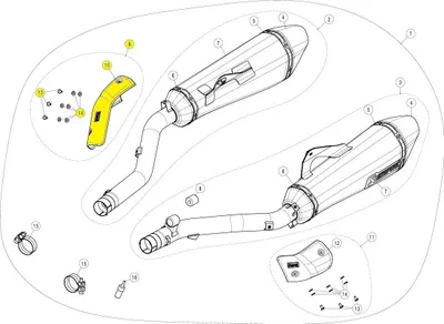 Produktbild von Akrapovic MISC P-HSB16R1D/A1