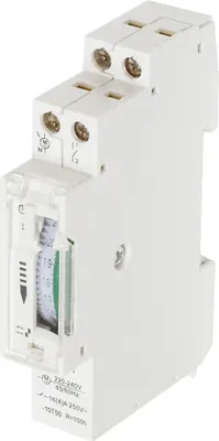 Image de Horloge programmable journalière Horloge programmable mécanique 24h 16A 3500W TSGM1 Schelinger 7768
