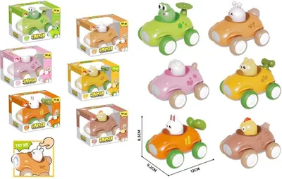 Immagine prodotto di Auto giocattolo con animali MIX - (Giocattoli, Veicoli)