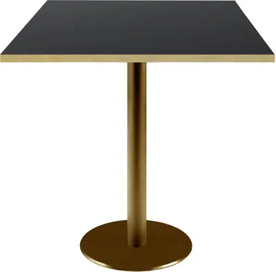 Zdjęcie produktu dla Stół 70 x 70 cm Rome czarny Bistro