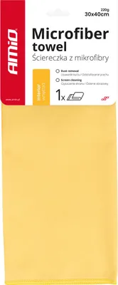 Zdjęcie produktu dla Mikrofibra ściereczka do mycia czyszczenia wnętrza samochodu 30x40 cm