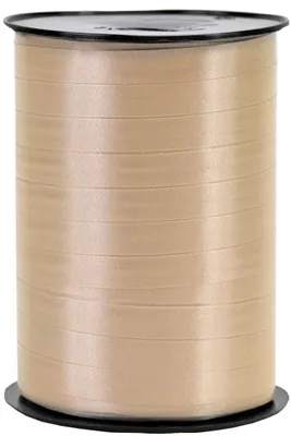 Produktbild von Kraeuselband glatt natur 250 m