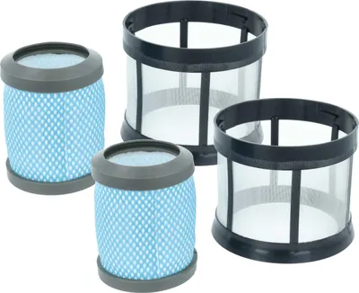 Produktbild von vhbw 4-tlg. Filter-Set kompatibel mit Hoover BH52210 Staubsauger - 2x Vormotor-Filter, 2x Nachmotor-Filter