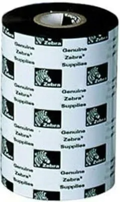 Obrázok produktu pre Zebra 5319 Wax, 450 m, 10,2 cm, 6 kusov, Čierna, Vosk, 2,5 cm