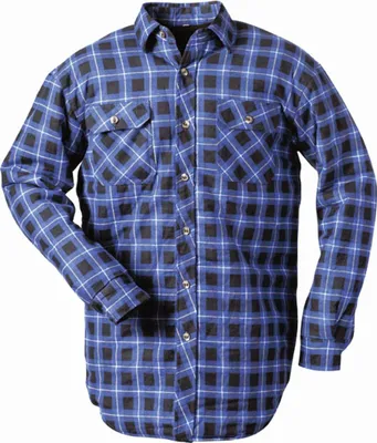 Produktbild von Craftland Thermohemd HINNOY Gr. XL blau/karriert