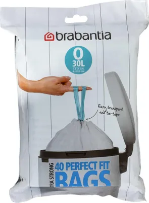 Produktbild von Brabantia PerfectFit Müllbeutel Typ O 30 L, 40 Stck