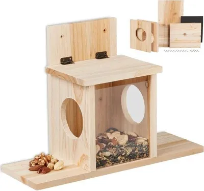 Zdjęcie produktu dla Domek do karmienia wiewiórek