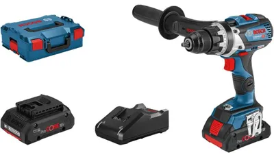 Image de Perceuse-visseuse GSR 18V-110 C + 2 batteries Procore 18V 4 Ah + 1 chargeur GAL 18V-40 BOSCH