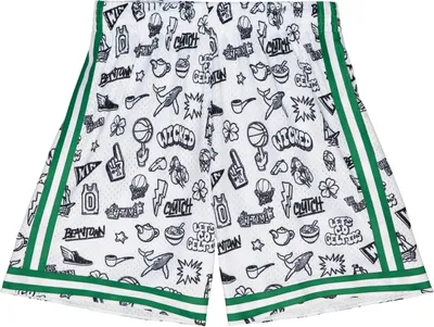 Produktbild von Mitchell & Ness DOODLE Swingman Boston Celtics Shorts - XL