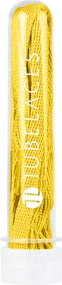 Zdjęcie produktu dla Białe płaskie sznurowadła cytrynowe Urban Classics - 90 cm