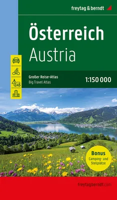 Produktbild von Österreich, Autoatlas 1:150.000, freytag & berndt
