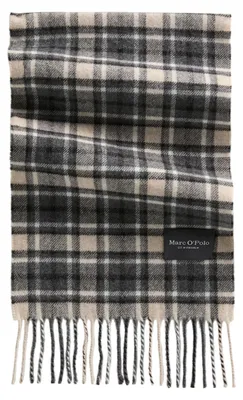 Produktbild von Marc O'Polo Schal Woven Scarf Dark Brown / Multi mehrfarbig