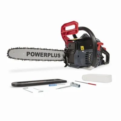 Image de POWERPLUS POWEG2010 - Tronçonneuse à essence 37,2 cc 350mm
