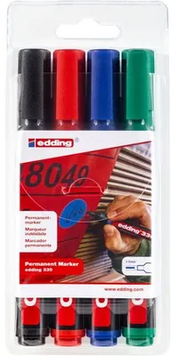 Produktbild von Edding - Filzstift 330 Diagonale 1-5mm sortiert | 10 Stück