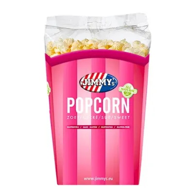 Immagine prodotto di Jimmy's Popcorn Dolce Tubo (6x 140gr)