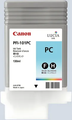 Obrázek produktu pro Canon PFI-101PC, Cyan fotografická, Inkoust na bázi barvy, 130 ml