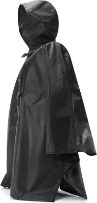 Produktbild von reisenthel mini maxi pončo, bunda do dažďa, pláštenka do dažďa, skladacia, jedna veľkosť, čierna / čierna, AN7003