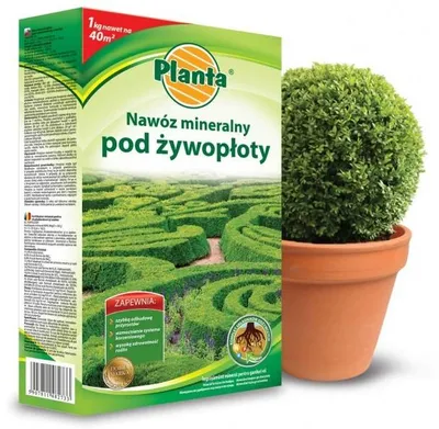 Immagine prodotto di Concime minerale per siepi 1 kg Siepi sane e folte