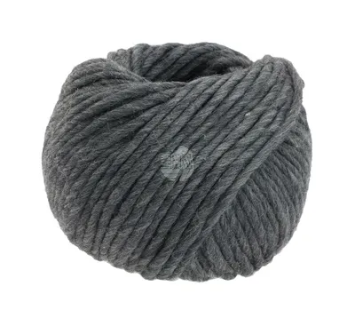 Produktbild von Lana Grossa Per Lei GOTS (Schurwolle Merino), Farbe:008 - Dunkelgrau