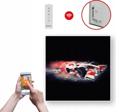 Produktbild von Termofol TF-SWT Infrarot Wandheizung - Wandheizung Elektrisch - Auto2 - 350W - 60x60 cm